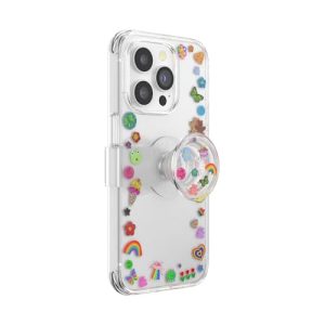 PopSockets etui na iPhone’a 14 Pro z uchwytem telefon i suwakiem, do iPhone Indie Stickers