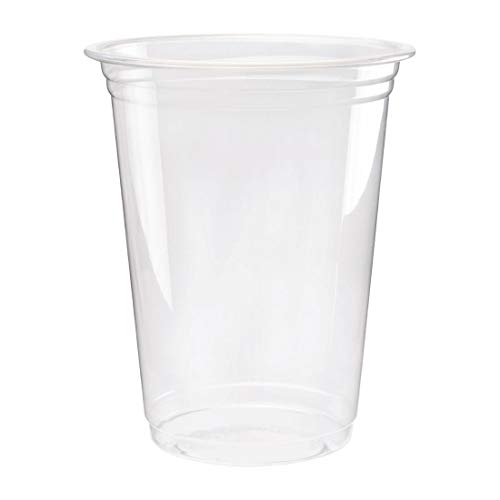 Fiesta Green Kompostowalne zimne kubki PLA 454 ml / 16 uncji (opakowanie 1000 szt.)