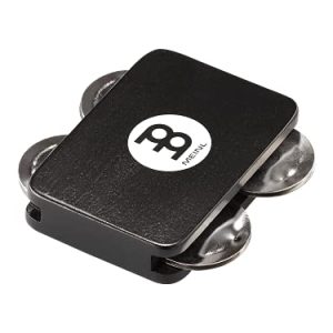 Meinl Percussion JT S BK Jingle Tap z obejmami ze stali nierdzewnej, kolor czarny Cajon Add On Meinl Percussion JT S BK Jingle Tap z obejmami ze stali nierdzewnej, kolor czarny Cajon Add On