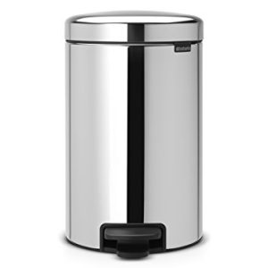 Kosz pedałowy BRABANTIA NewIcon, stal polerowana , 12 l