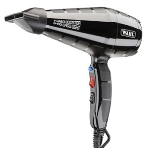 Wahl Turbo Booster suszarka do włosów 2400W profesjonalna, czarna,z funkcją jonizacji, przeciw puszeniu i elektryzowaniu Wahl Turbo Booster suszarka do włosów 2400W profesjonalna, czarna,z funkcją jonizacji, przeciw puszeniu i elektryzowaniu