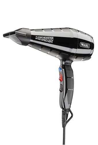 Wahl Turbo Booster suszarka do włosów 2400W profesjonalna, czarna,z funkcją jonizacji, przeciw puszeniu i elektryzowaniu Wahl Turbo Booster suszarka do włosów 2400W profesjonalna, czarna,z funkcją jonizacji, przeciw puszeniu i elektryzowaniu