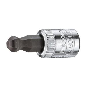 Nasadka wkrętakowa 1/4″ do śrub 6 kątnych z kulistą główką 6x28mm GEDORE