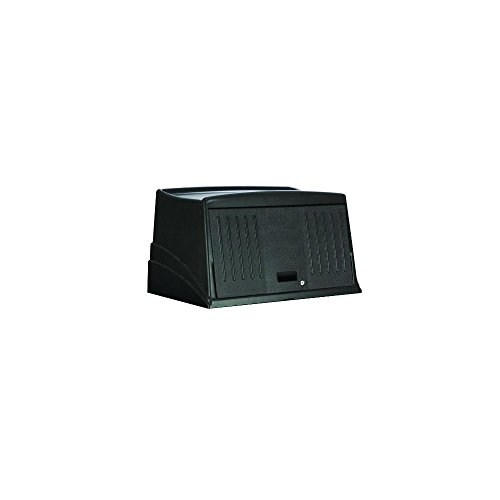 Produkty komercyjne Rubbermaid FG9T000BLA, 9T00 17 1/2 x 31 5/8 20 3/8 cala ochronny kaptur do pełnego rozmiaru i kompaktowego wózka sprzątania Produkty komercyjne Rubbermaid FG9T000BLA, 9T00 17 1/2 x 31 5/8 20 3/8 cala ochronny kaptur do pełnego rozmiaru i kompaktowego wózka sprzątania