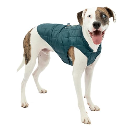 Kurgo Loft Jacket dwustronna kurtka wodoodporna dla psa, morsko miętowa Xs
