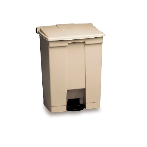 Rubbermaid Commercial Products FG614400BEIG, 12 l HDPE kosz na śmieci beżowy - obrazek 1