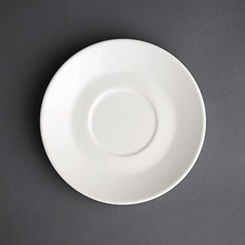 12 x spodki do kawiarni Olympia biała porcelana talerz kawy kuchnia restauracja - obrazek 1