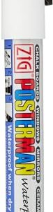 Zig plakat wodoodporny marker PMA 50 6 mm dłuto biały