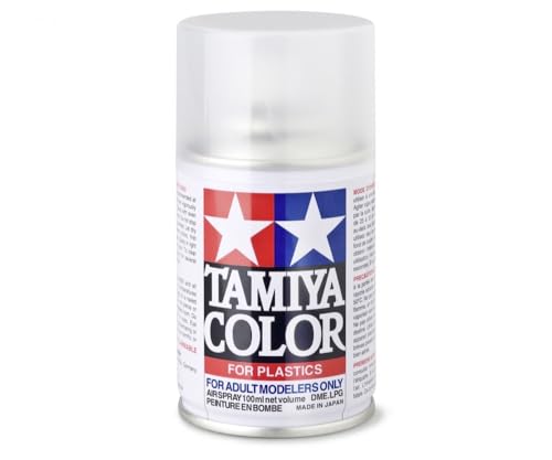 Tamiya 85080 TS 80 Flat Clear Spray TS80 Matowy Bezbarwny Lakier 100ml