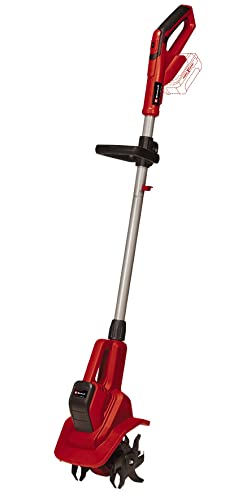 Einhell Glebogryzarka akumulatorowa GE CR 18/20 Li E Solo Power X Change (18 V, Ion, elektroniczna regulacja prędkości, 4 ostrza rozdrabniające, dodatkowy uchwyt, bez akumulatora i ładowarki) - obrazek 1