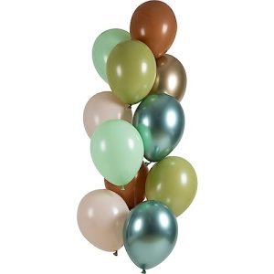 Folat Balony Lateksowe Premium Zestaw Chińskie Safari 33 cm 12 sztuk na urodziny, ślub, dyplom, ceremonię, dekoracje świąteczne, 25123, wielokolorowe Folat Balony Lateksowe Premium Zestaw Chińskie Safari 33 cm 12 sztuk na urodziny, ślub, dyplom, ceremonię, dekoracje świąteczne, 25123, wielokolorowe