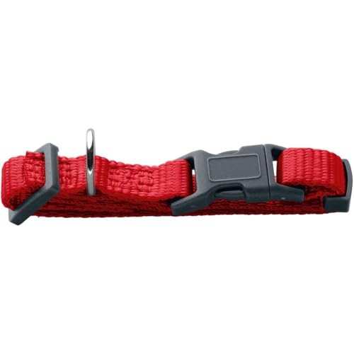 HUNTER Kołnierz London Vario Basic Mini czerwony rozmiar 14 20/XXS XS z zamknięciem zabezpieczającym miękki i elastyczny odporny na rozerwanie szybkoschnący łatwy w pielęgnacji - obrazek 1