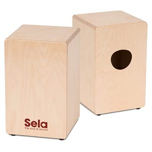 Sela SE 117 Primera Cajon dla początkujących i zaawansowanych graczy w zestawie regulowany system Snare, wysokiej jakości korpus brzozowy, wyprodukowano Niemczech Sela SE 117 Primera Cajon dla początkujących i zaawansowanych graczy w zestawie regulowany system Snare, wysokiej jakości korpus brzozowy, wyprodukowano Niemczech