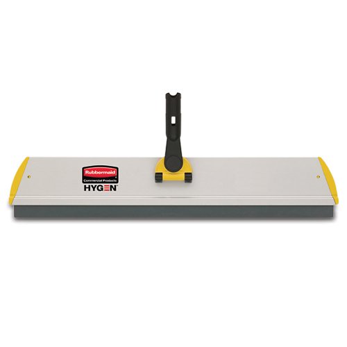 Rubbermaid Commercial Products 24,1 cala HYGEN Quick Connect Squeegee Single Sided Mop Frame Yellow