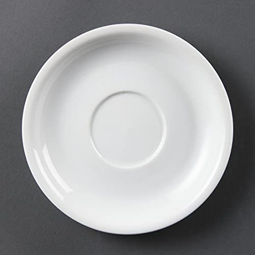 Olympia CB463 Cappuccino spodek, biały (12 szt.)