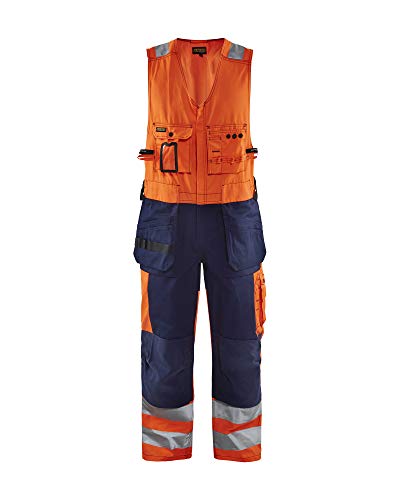 Blakläder Spodnie kombi "High Vis", rozmiar 1 sztuka, C48, pomarańczowe/granatowe, 265318045389C48 - obrazek 1