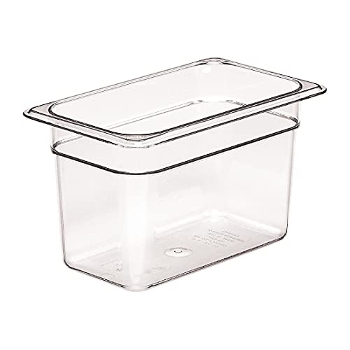 Pojemnik Camwear GN 1/4 z poliwęglanu, Cambro, 1/4, 3,7L, transparentny, 162x265x(H)150mm