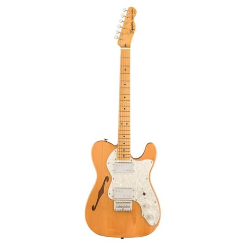 Squier by Fender Classic Vibe ’70s Telecaster, gitara elektryczna, Thinline, podstrunnica klonowa, naturalna