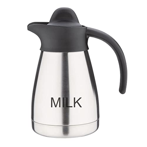 Olympia CL371 wyryty dzbanek próżniowy "mleko" z butelką na śrubę, 0,5 l - obrazek 1