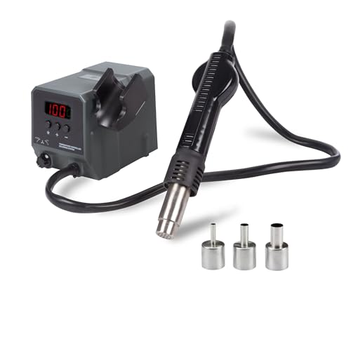 Velleman Stacja lutownicza do elementów SMD, wielofunkcyjna, 300 W, zakres temperatur 100 500C, szara Velleman Stacja lutownicza do elementów SMD, wielofunkcyjna, 300 W, zakres temperatur 100 500C, szara