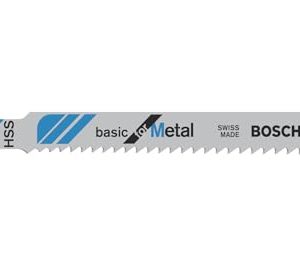 Brzeszczot do wyrzynarki T metalu i aluminium 2.5 6 mm basic for metal T118B 5 szt. BOSCH Brzeszczot do wyrzynarki T metalu i aluminium 2.5 6 mm basic for metal T118B 5 szt. BOSCH