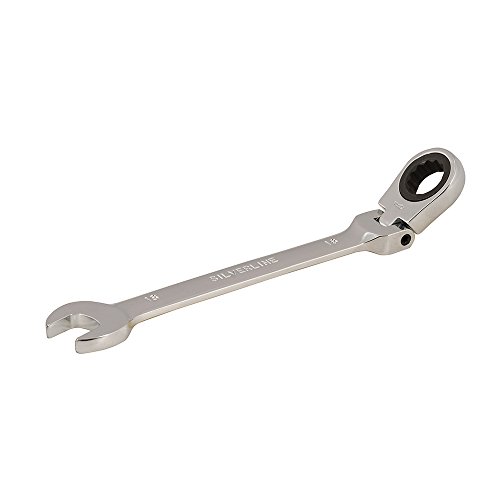 Silverline 763605 klucz płasko oczkowy z przegubem 16 mm - obrazek 1