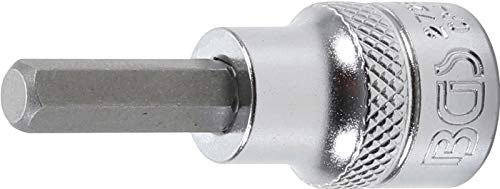 BGS 2725 Nasadka do bitów 10 mm (3/8") gniazdo sześciokątne 1/4" - obrazek 1