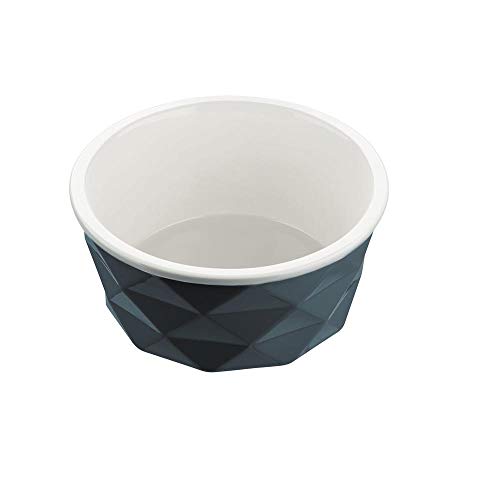 Miska ceramiczna Eiby Hunter niebieska 350ml - obrazek 1