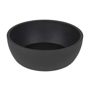 District 70 Bambusowa miska dla psa ciemnoszara S: 14 x 5,2 cm (570 ml), mała ml)