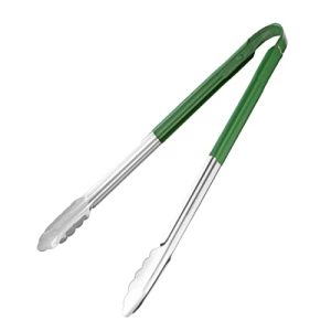 Hygiplas Kodowany kolorami Tong do serwowania zielony 405mm Hygiplas Kodowany kolorami Tong do serwowania zielony 405mm