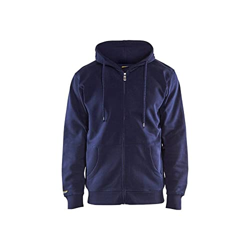 Blaklader 33661048 sweter z kapturem zamkiem błyskawicznym, granatowy, grootte M
