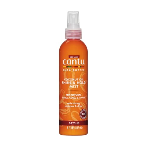 CANTU Masło Shea do Włosów Naturalnych Mleczko Kokosowe Shine & Hold Mist 237 ml