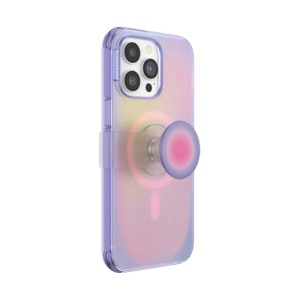 PopSockets Etui do iPhone’a 14 Pro Max z uchwytem na telefon i suwakiem kompatybilne MagSafe, bezprzewodowym ładowaniem Aura