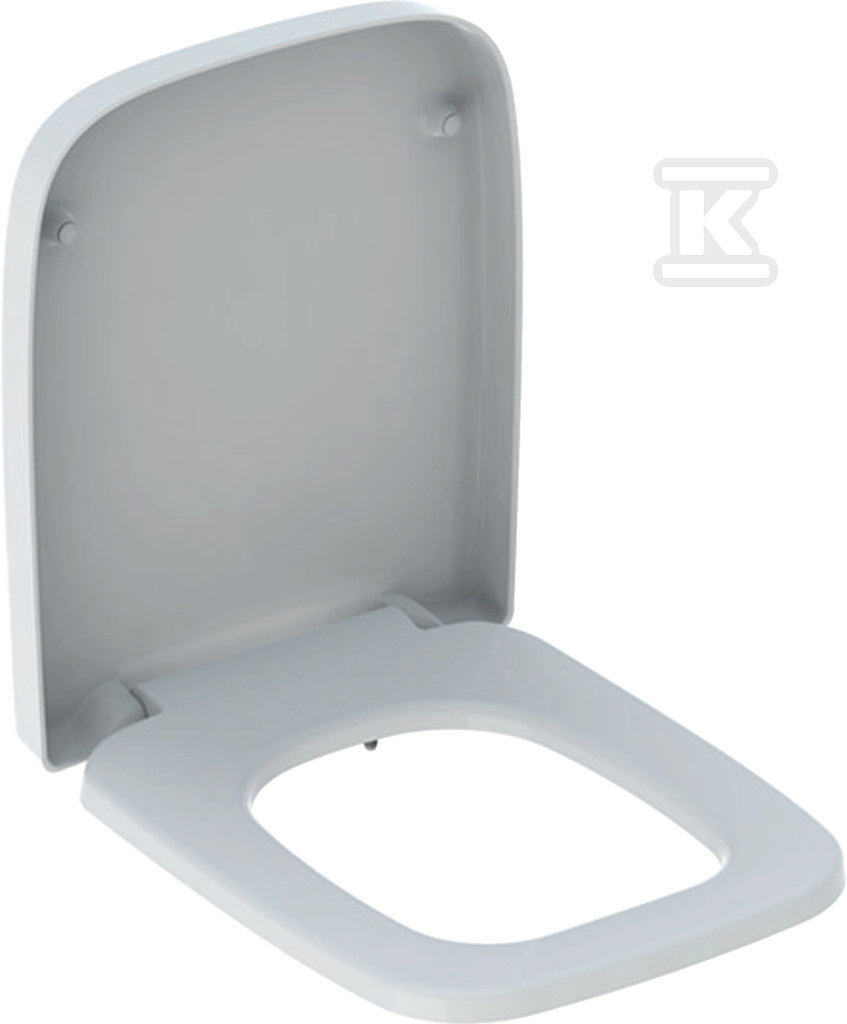 Deska sedesowa WC wolnoopadająca Renoba Plan biała 572120000 - obrazek 1