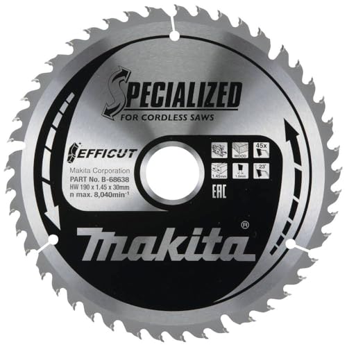 Makita tarcza tnąca EFFICUT 190×30 45z B 68622 Domitech.pl