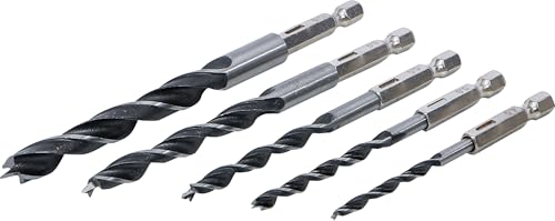 BGS Diy 50799 Zestaw wierteł do drewna 4 10 mm Sześciokąt 5 szt. - obrazek 1