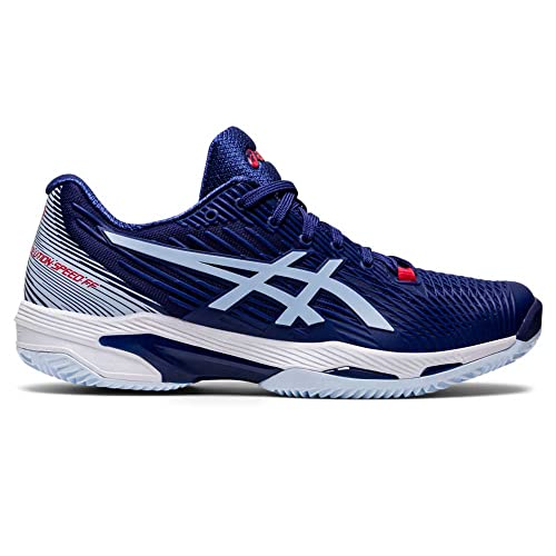 ASICS Solution Speed FF 2 Clay Scarpa da Tennis per Campi Veloci Donna, niebieski, 37 EU - obrazek 1