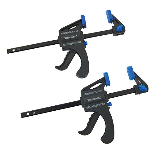 Silverline 250108 Mini zaciski 2 szt. 100 mm - obrazek 1