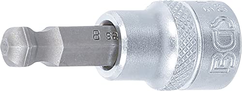 BGS 5115 Nasadka do bitów 10 mm (3/8") gniazdo sześciokątne z głowicą kulkową 8 - obrazek 1