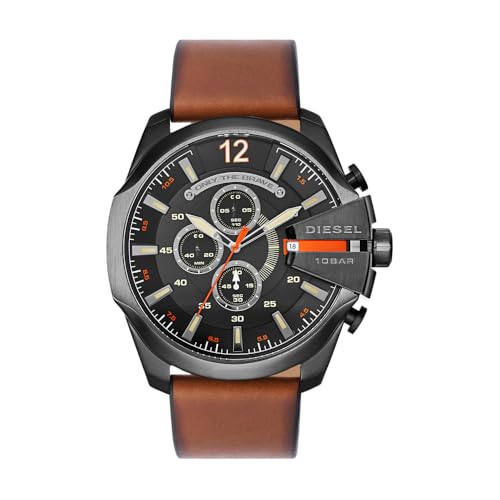 Diesel Zegarek chronograficzny, Męski, Rozmiar: One Size, Jasny brąz - obrazek 1