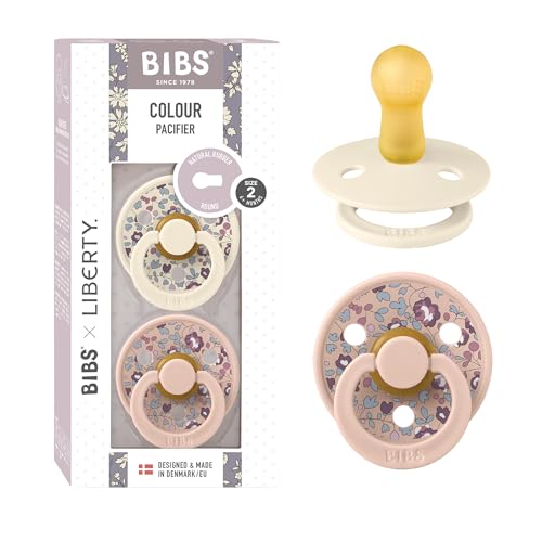 2 Pack M BLUSH & ELOISE Smoczek Uspokajający LIBERTY, Bibs
