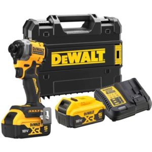 DeWALT Zakrętarka Udarowa 18V XR – 1/4″ – 3-biegowa – 2x5Ah – DCF850M2 DeWALT Zakrętarka Udarowa 18V XR – 1/4″ – 3-biegowa – 2x5Ah – DCF850M2