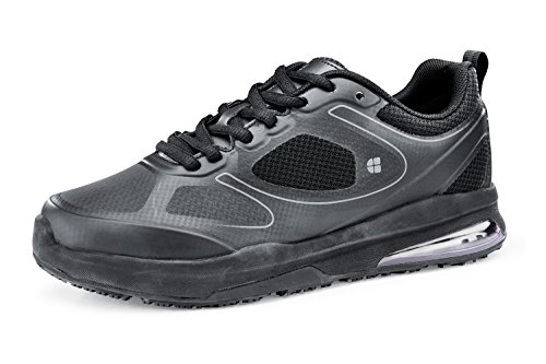 Shoes for Crews Revolution II damskie buty robocze, antypoślizgowe, wodoodporne, czarne, średnie i szerokie rozmiary, Czarny, 40 EU - obrazek 1