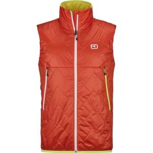 ORTOVOX SWISSWOOL PIZ VIAL VEST M, 61181, hot Orange, XL ORTOVOX SWISSWOOL PIZ VIAL VEST M, 61181, hot Orange, XL