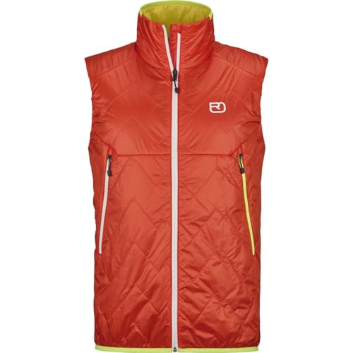 ORTOVOX SWISSWOOL PIZ VIAL VEST M, 61181, hot Orange, XL - obrazek 1
