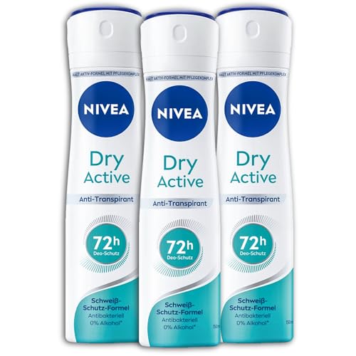 NIVEA Dry Active Dezodorant w Sprayu 150 ml