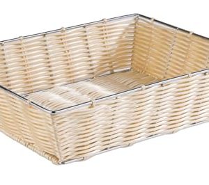 APS 40152 ECONOMIC GN 1/2 brązowy bufet kosz z metalową ramą, 32,5 x 26,5 8 cm APS 40152 ECONOMIC GN 1/2 brązowy bufet kosz z metalową ramą, 32,5 x 26,5 8 cm