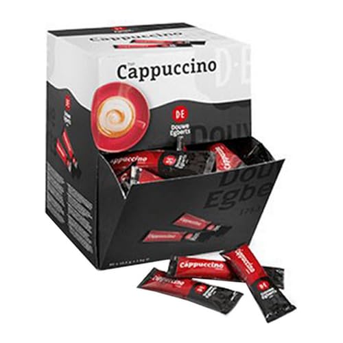 Douwe Egberts Oploskoffie Cappuccino Sticks 80 pak, kawa rozpuszczalna 1000g - obrazek 1