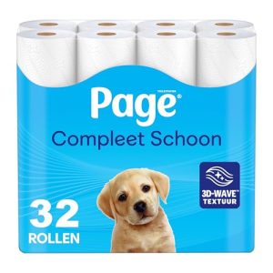 Page® papier toaletowy kompletny 32 rolki, o unikalnej fakturze 3D Wave™ Page® papier toaletowy kompletny 32 rolki, o unikalnej fakturze 3D Wave™