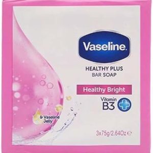 Vaseline Healthy Plus Bar Soap Healty Bright 3 x 75 gram Vaseline Healthy Plus Bar Soap Healty Bright 3 x 75 gram